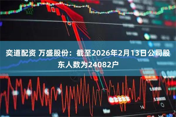 奕道配资 万盛股份：截至2026年2月13日公司股东人数为24082户